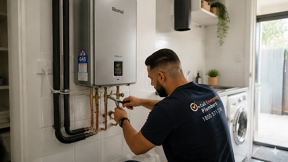 Hot water system service in Moorabbin