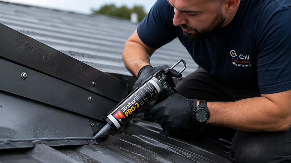 Roof leak repair in Moorabbin
